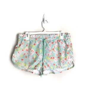 ⭐️5 for $25⭐️ LA Hearts Teal Floral Athletic Short Shorts